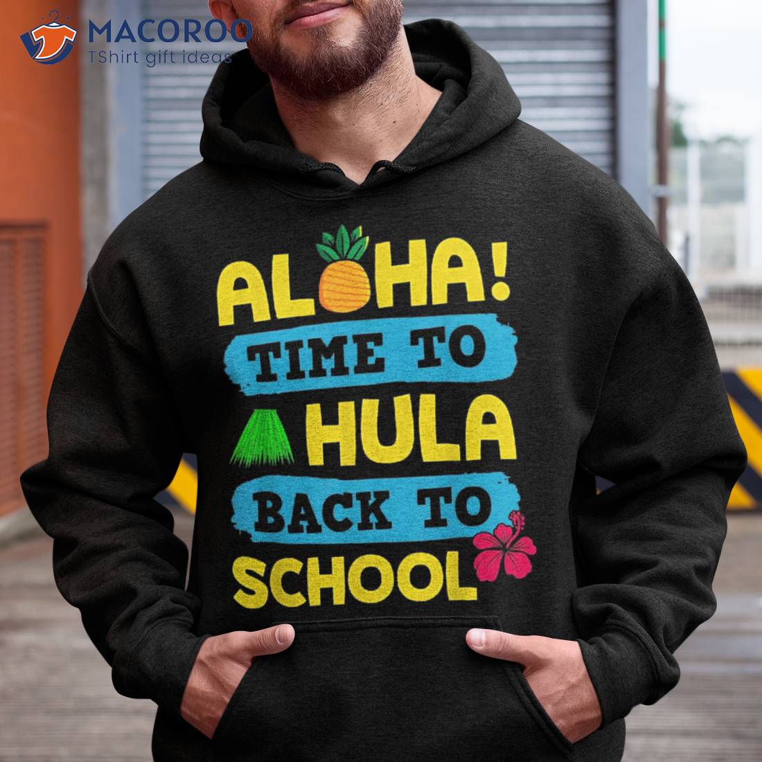 Aloha Back To School Hawaii Theme Cool Hawaiian Teacher Gift Shirt