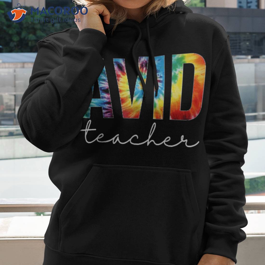 Avid Teacher Tie Dye Appreciation Day Hello Back To School Shirt