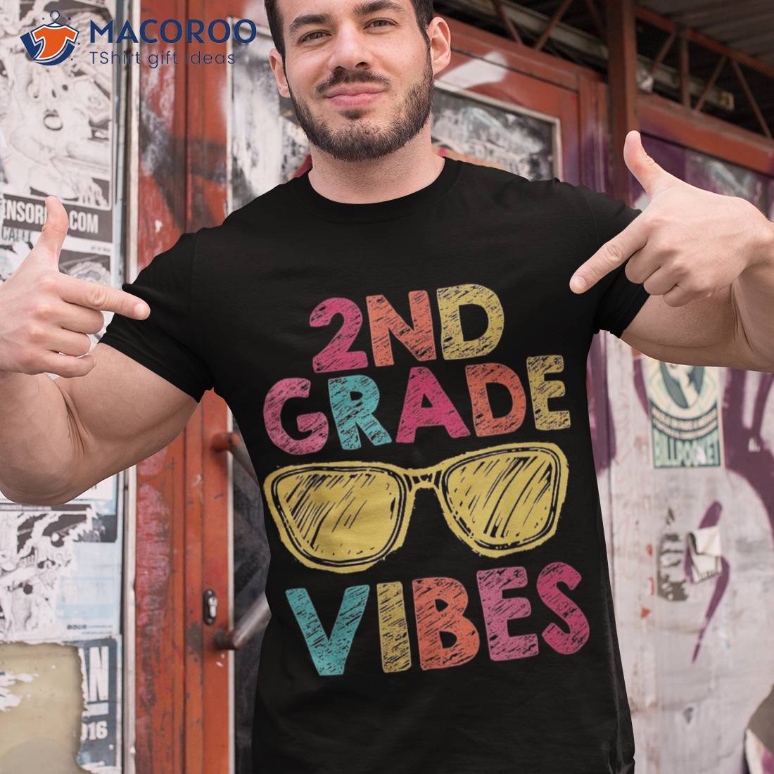 Back To School 2nd Grade Vibes Shirt First Day Teacher Kids