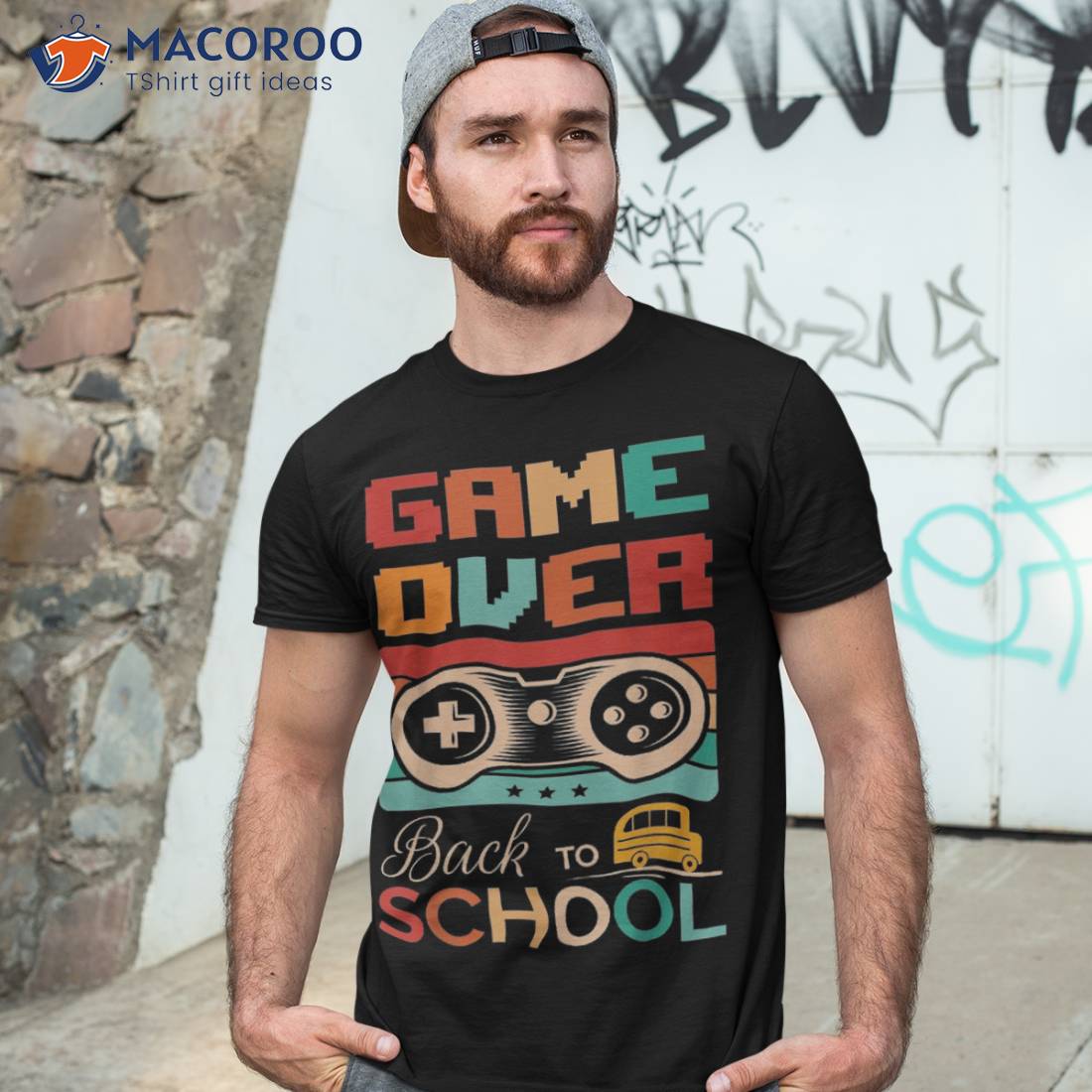 Back To School Funny Game Over Teacher Student Controller Shirt