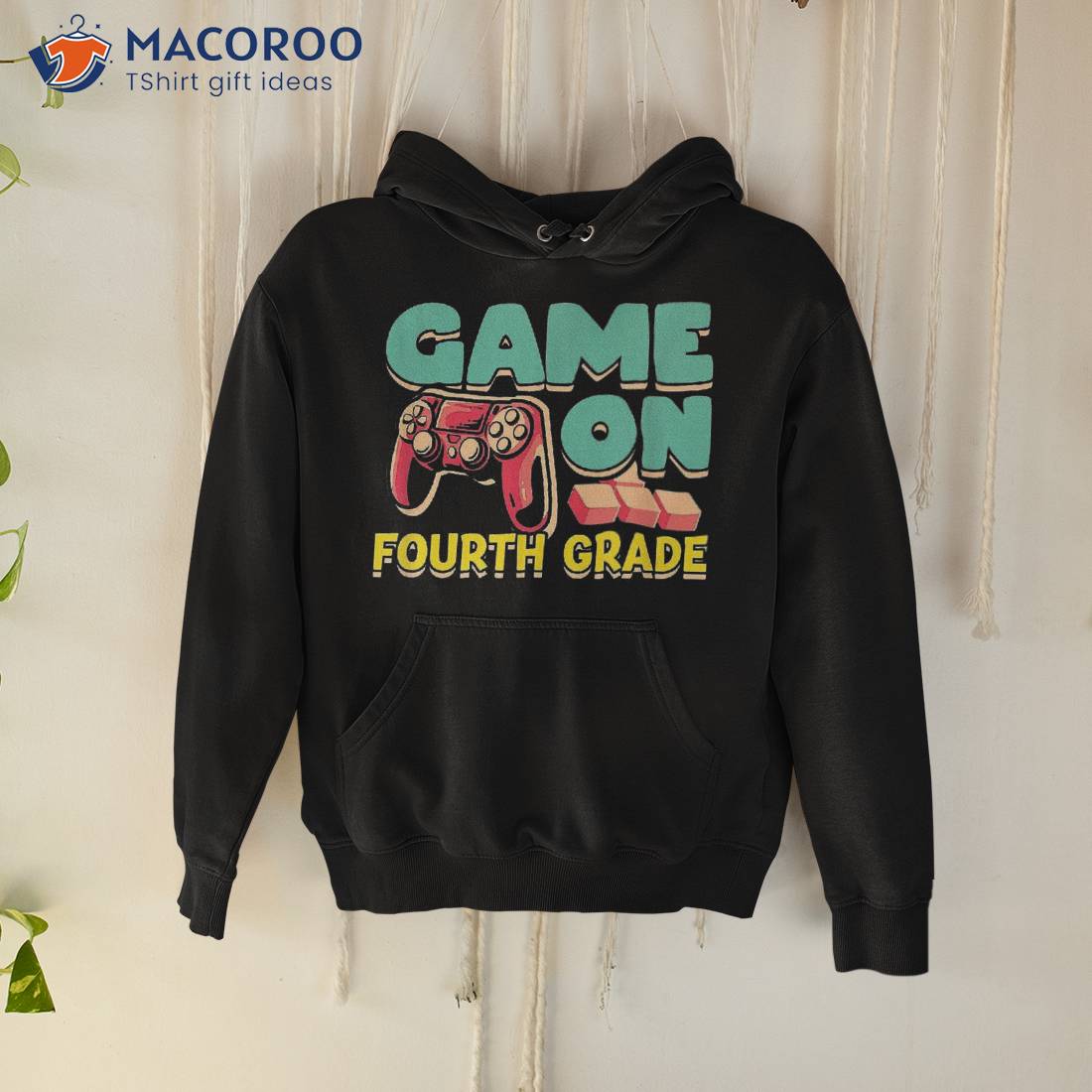 Back To School Outfit – Game On Fourth Grade Shirt