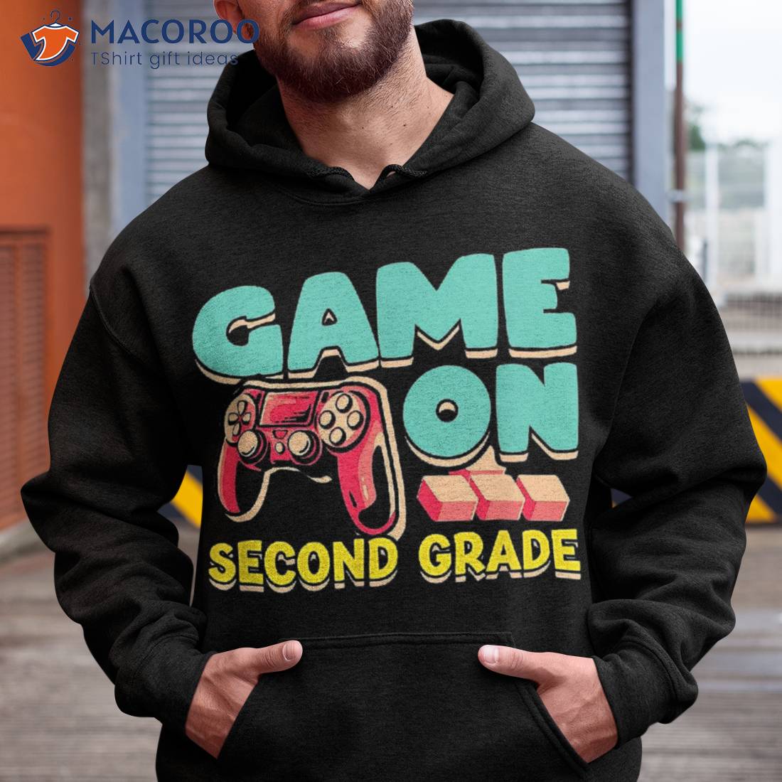 Back To School Outfit – Game On Second Grade Shirt