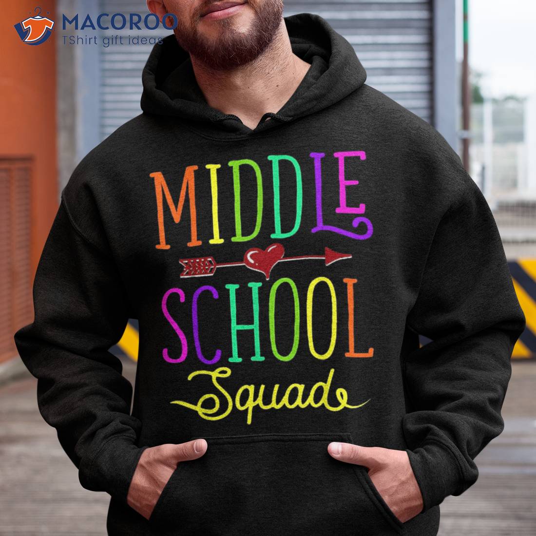 Back To School Shirt Middle Squad Teacher, Student