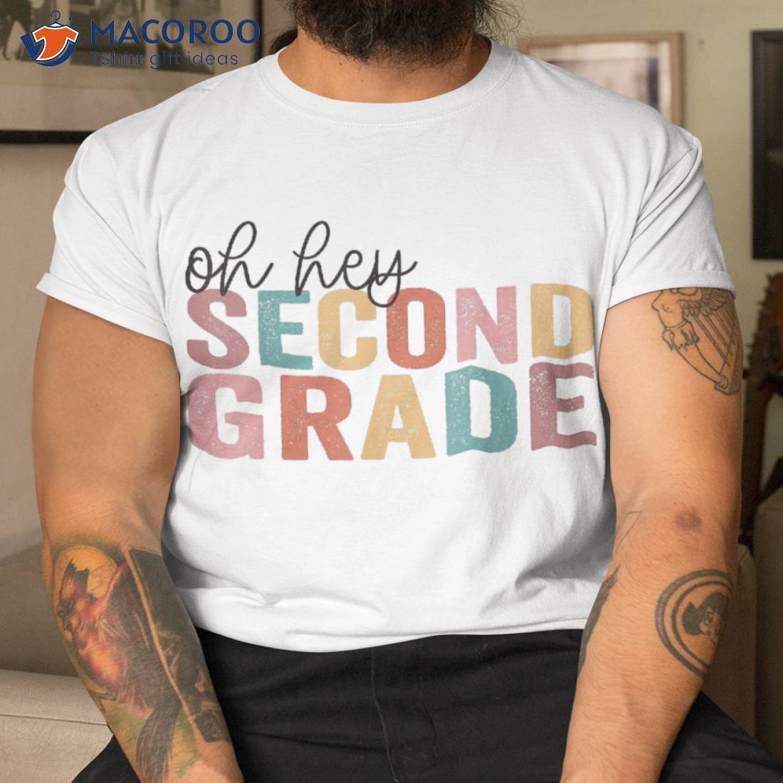 Back To School Students Teacher Oh Hey 2nd Second Grade Shirt