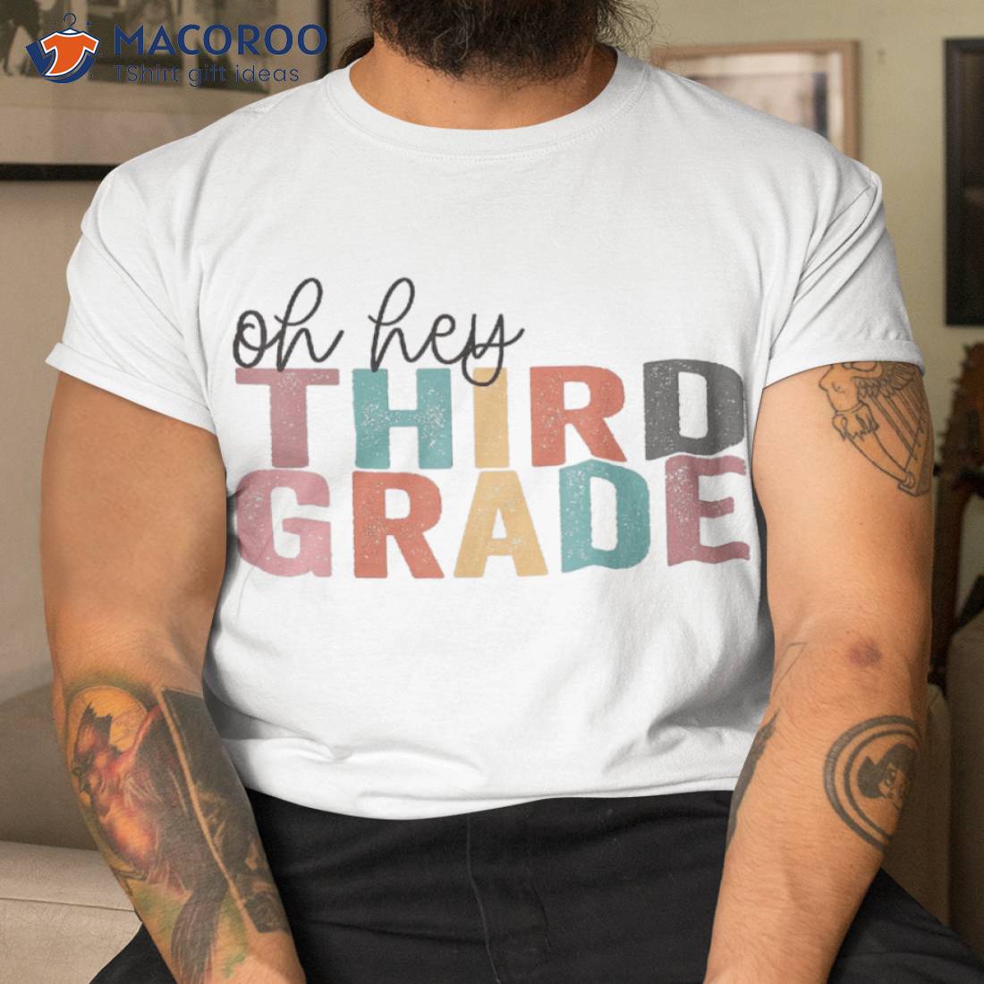 Back To School Students Teacher Oh Hey 3rd Third Grade Shirt