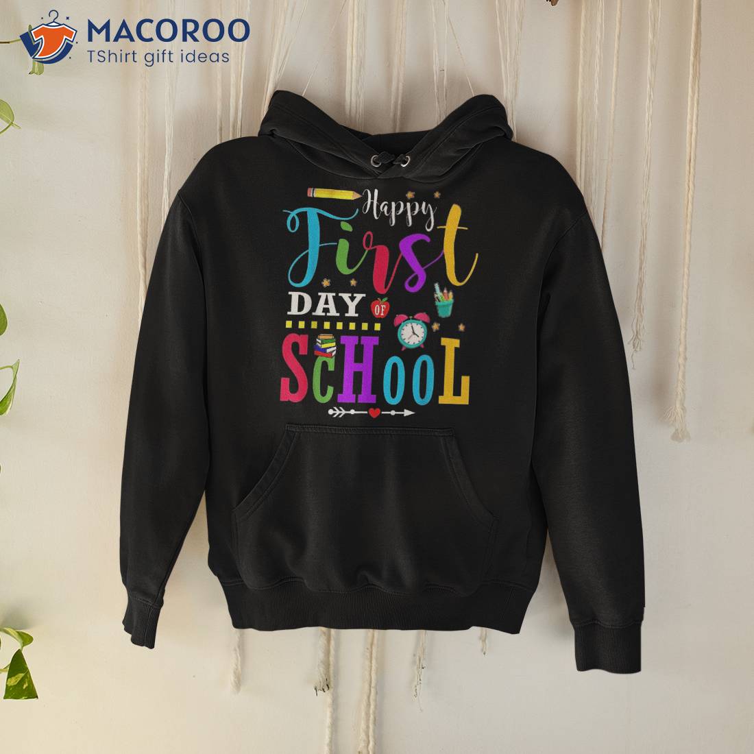 Back To School Teacher Student Happy First Day Of Shirt