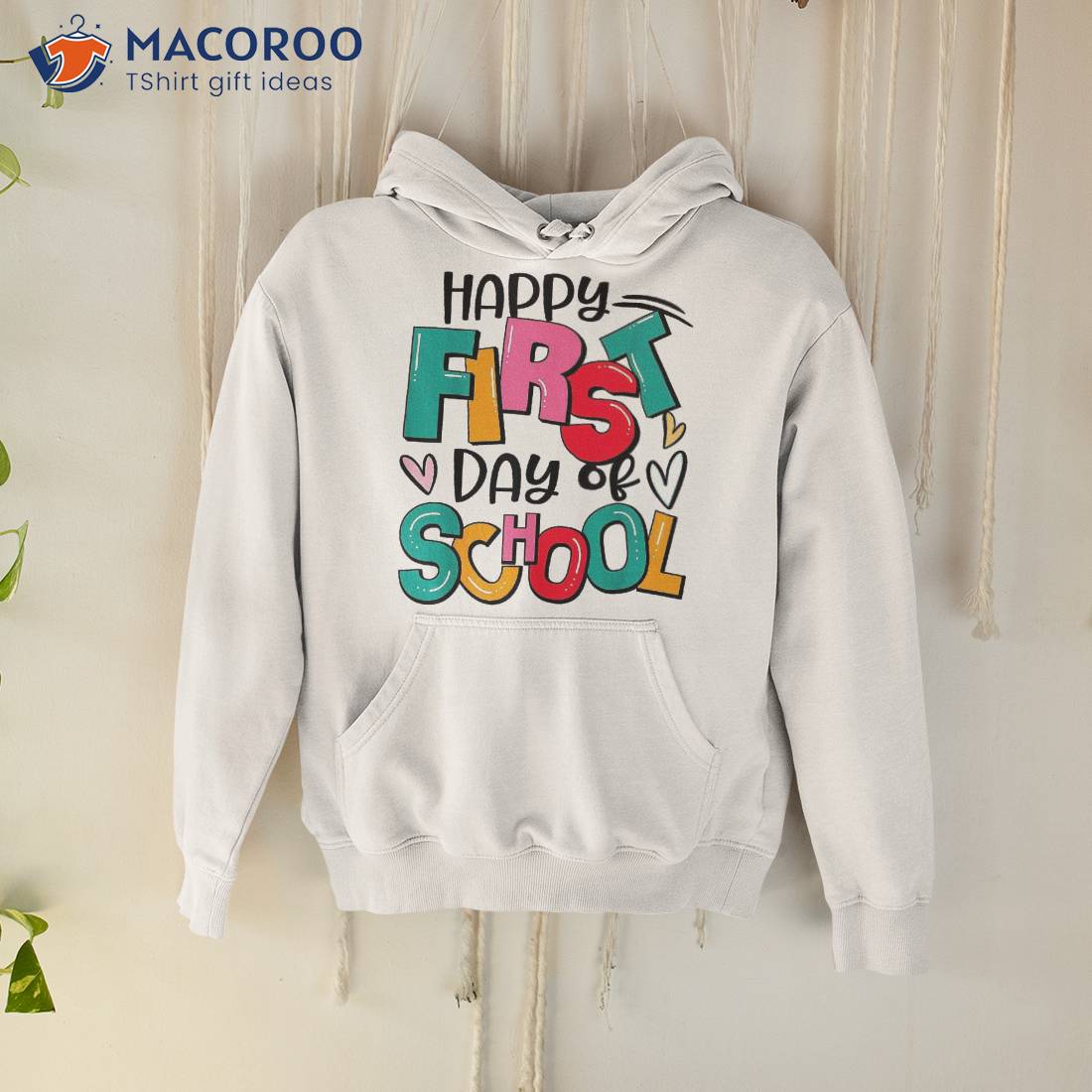 Back To School Teachers Kids Boys Happy First Day Of Shirt