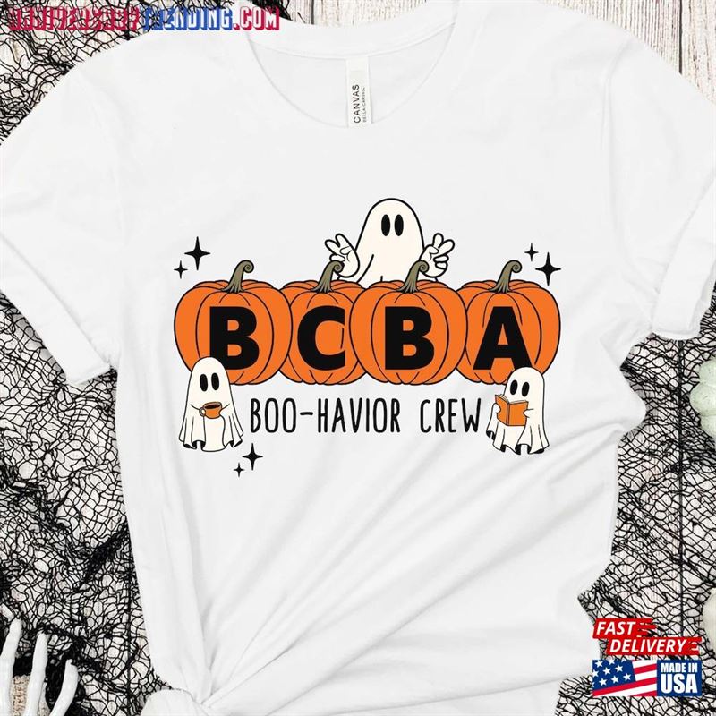 Bcba Halloween Shirt Aba T-Shirt Classic Unisex