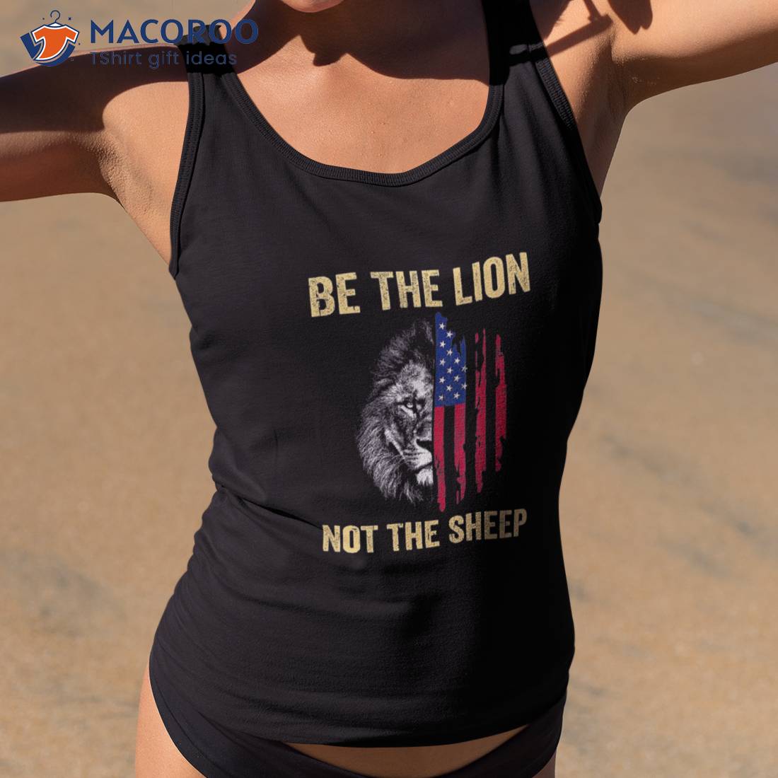 Be The Lion Not Sheep Us Patriotic Veteran Shirt