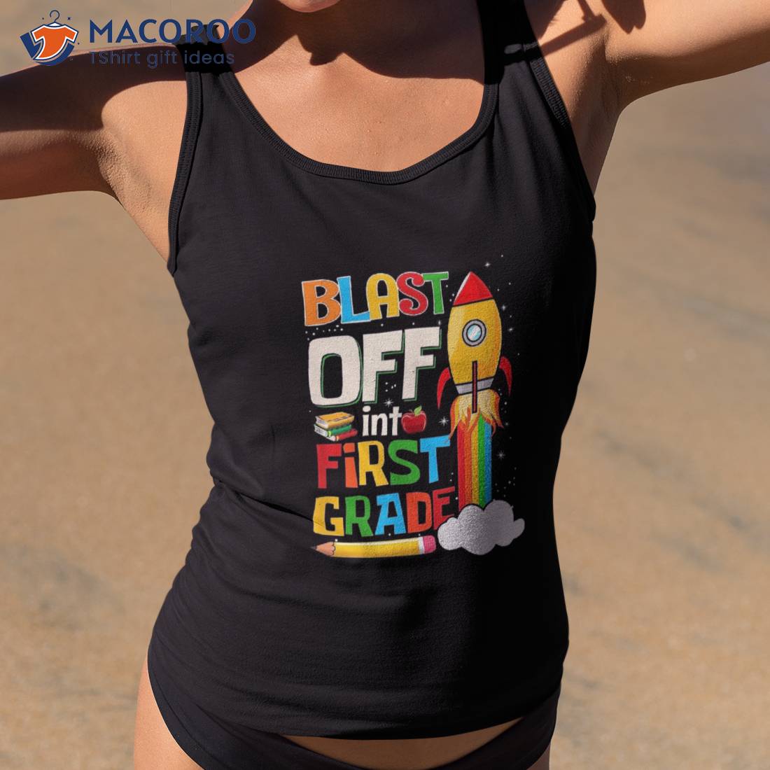 Blast Into First Grade Back To School 1st Shirt