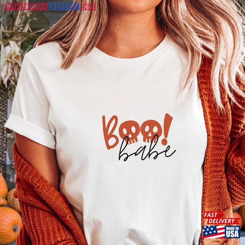 Boo Babe 100% Organic Cotton Sustainable Elegance Trendy Eco Hoodie Sweatshirt