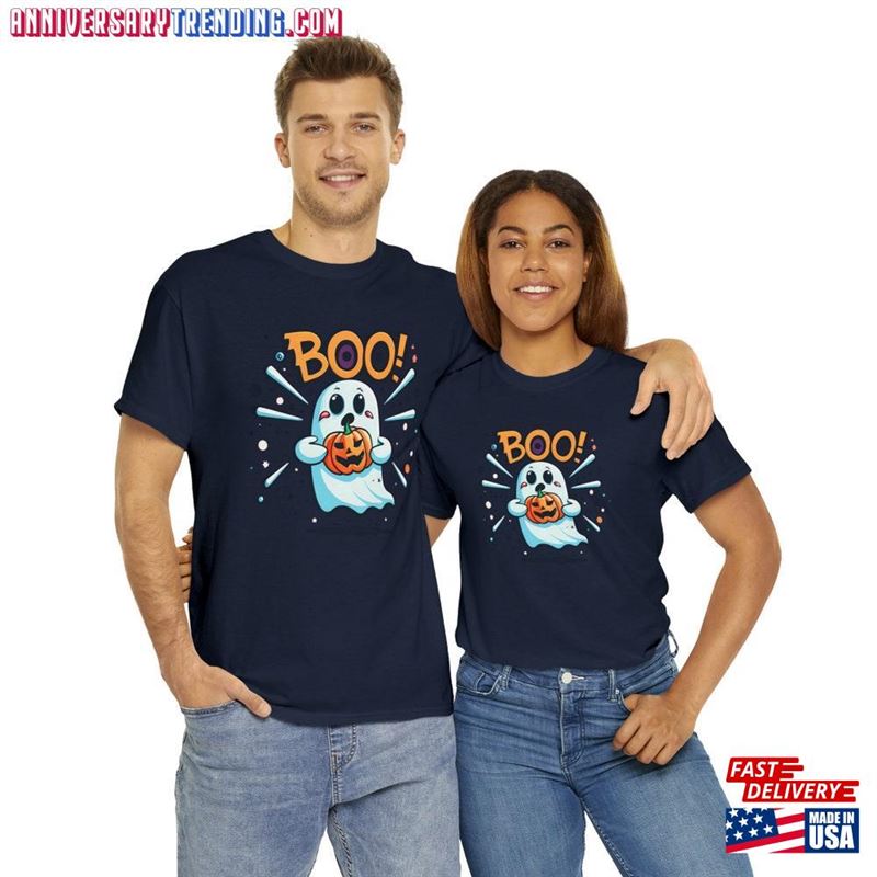 Boo Ghost Shirt Hoodie Classic