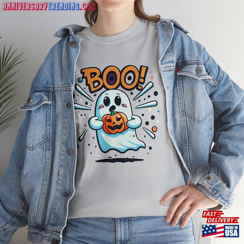 Boo Ghost Shirt Hoodie Classic