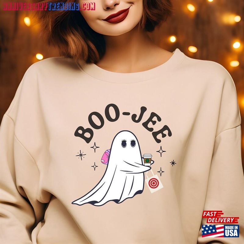 Boo Jee Ghostly Sweatshirt Unisex Hoodie