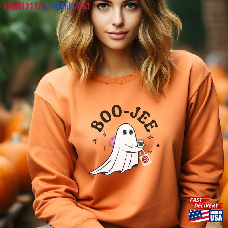 Boo Jee Ghostly Sweatshirt Unisex Hoodie