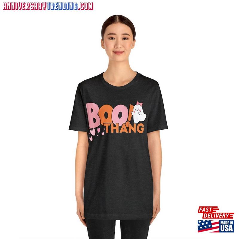 Boo Thang Shirt Female Ghost Halloween Costume T-Shirt Classic