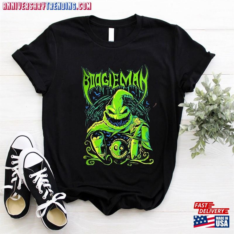 Boogie Man Shirt Halloween Oogie  Unisex T-Shirt