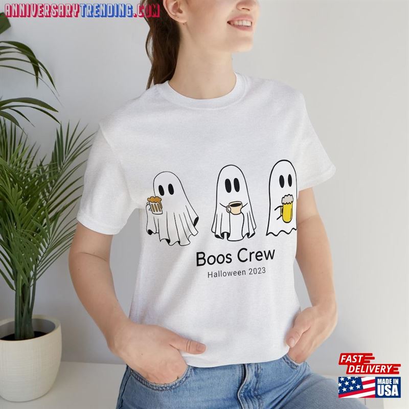 Boos Crew Halloween 2023 Unisex T-Shirt Sweatshirt