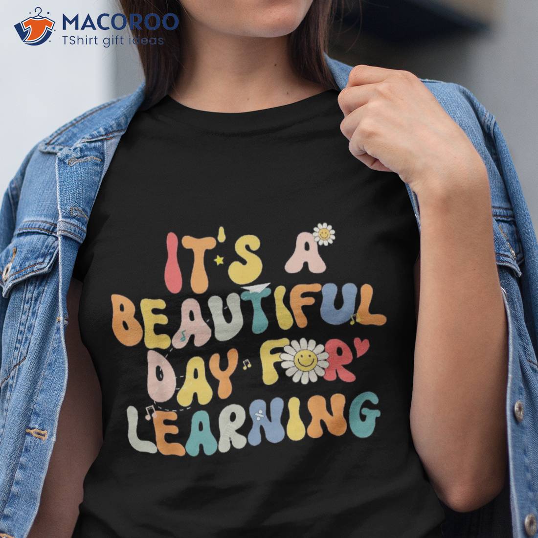 Boys Girls It’s A Beautiful Day For Learning Back To School Shirt