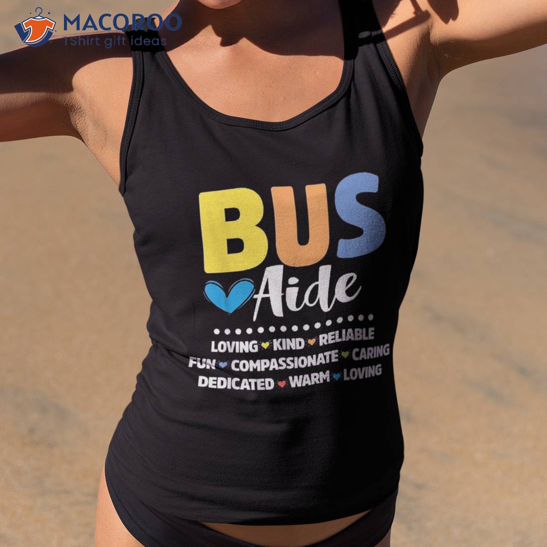 Bus Driver Aide Cute Back To School Shirt