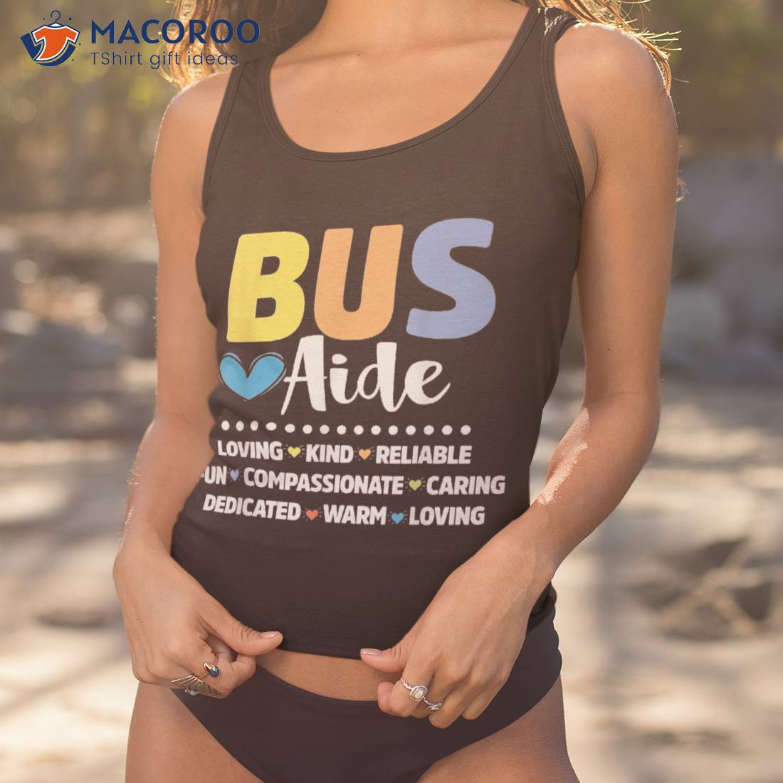 Bus Driver Aide Cute Back To School Shirt