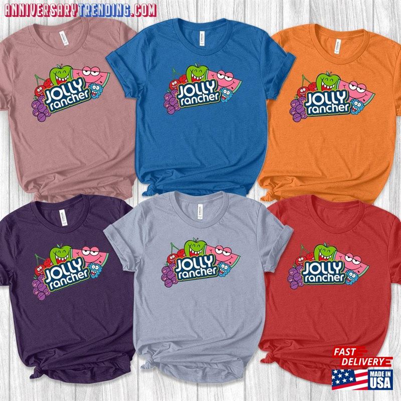 Candy Group Halloween Costumes Jolly Rancher Matching Shirt Chocolate Bar Hoodie Classic