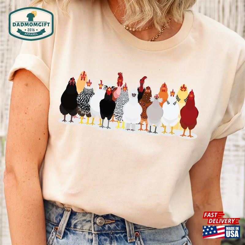 Chicken Shirt Farm Life Lover T-Shirt Hoodie