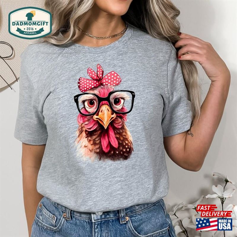 Chicken Sweatshirt Farm Life Shirt Lover Classic