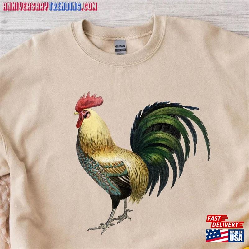 Chicken Sweatshirt Shirt Gift For Lover Unisex