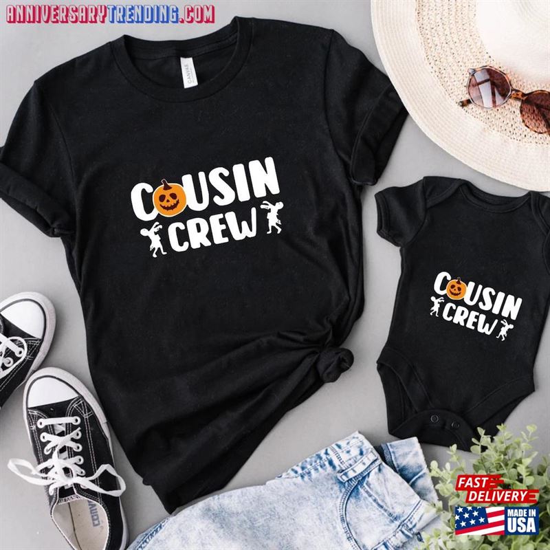 Cousin Crew Shirt Halloween Party Sweatshirt Classic Hoodie