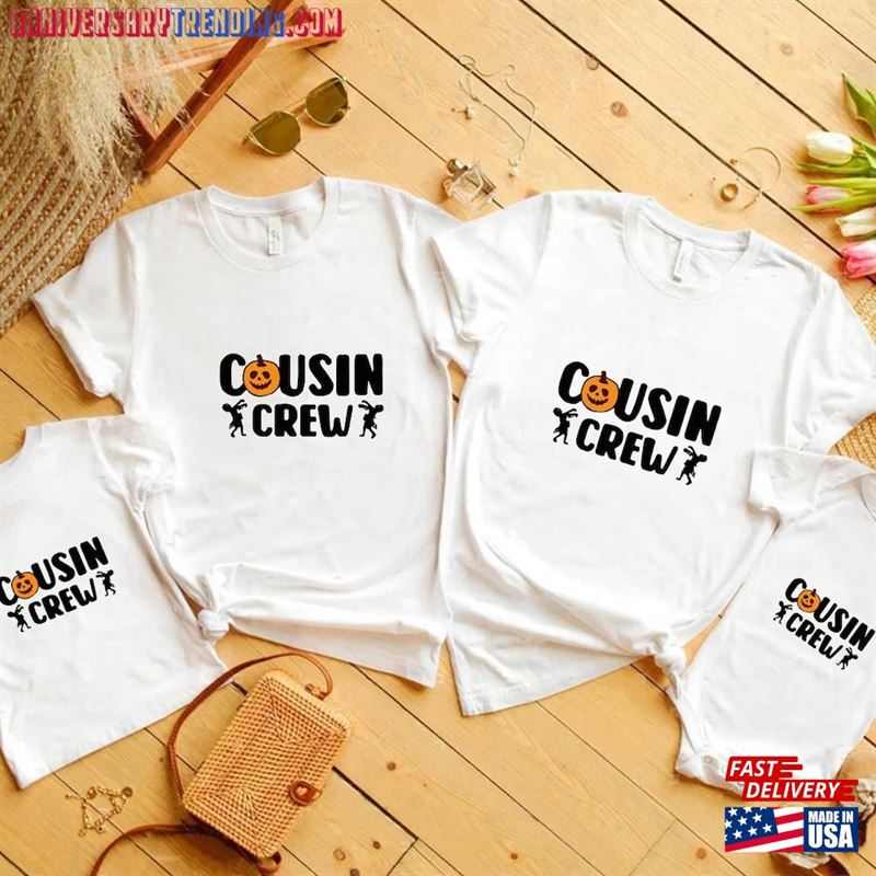 Cousin Crew Shirt Halloween Party Sweatshirt Classic Hoodie