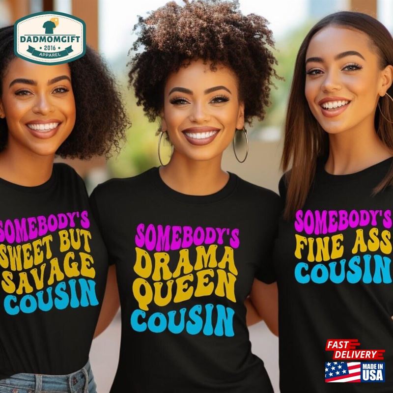 Cousin T-Shirts Group Shirts Family Matching T-Shirt Classic