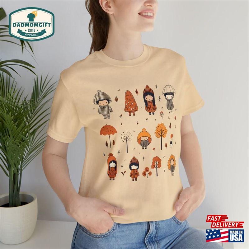 Cute Adorable Fall Shirt Women Classic Sweatshirt