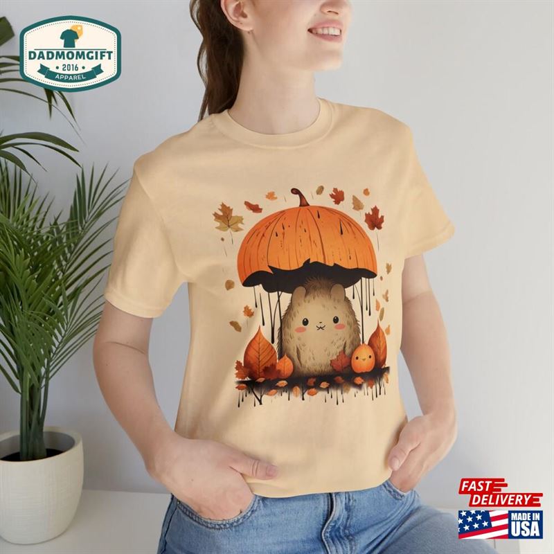 Cute Adorable Fall Shirt Women T-Shirt Classic