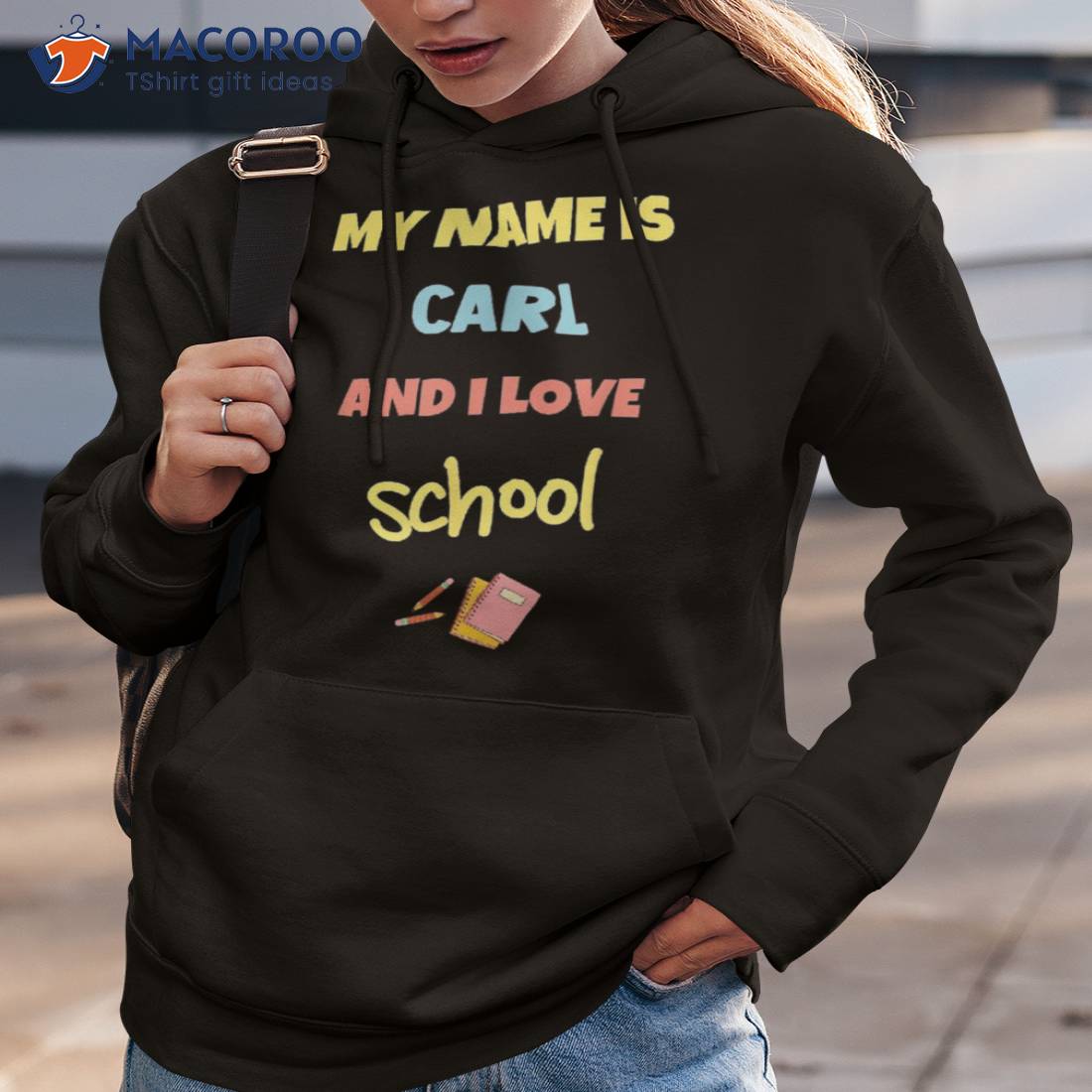 Cute Back To School My Name Is Carl And I Love Shirt