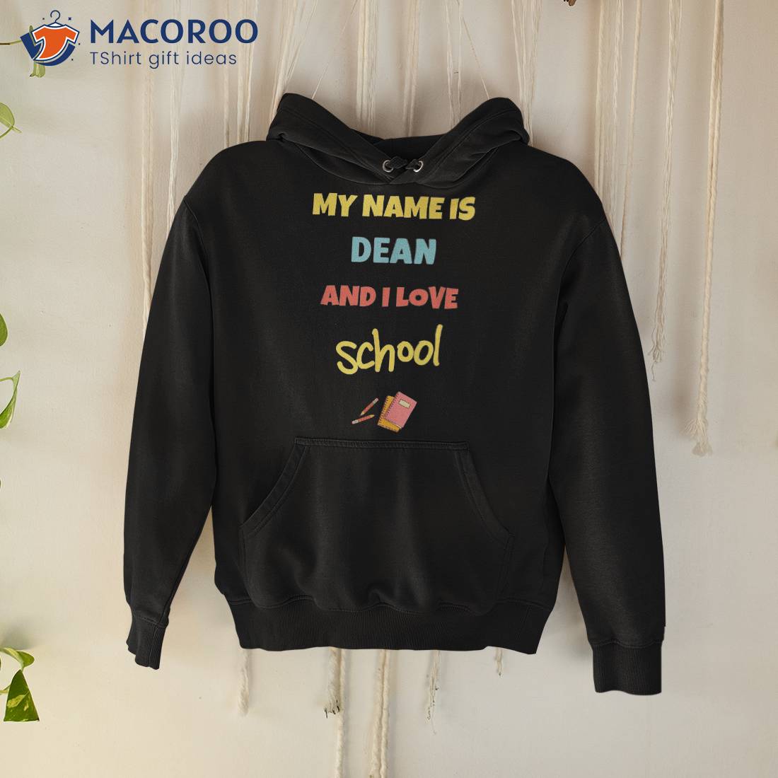 Cute Back To School My Name Is Dean And I Love Shirt