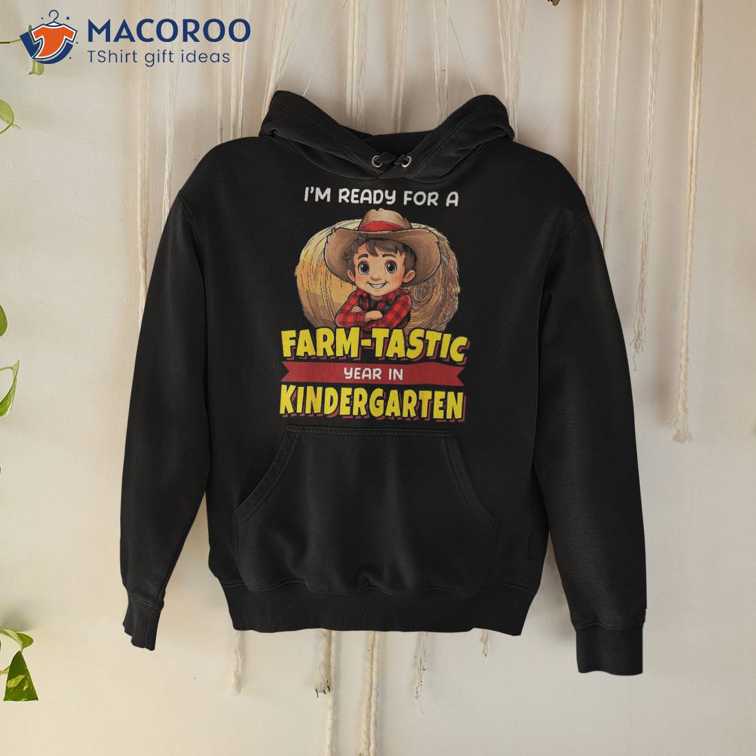 Cute Kindergarten Ready For Back To School Farmer Boy Shirt