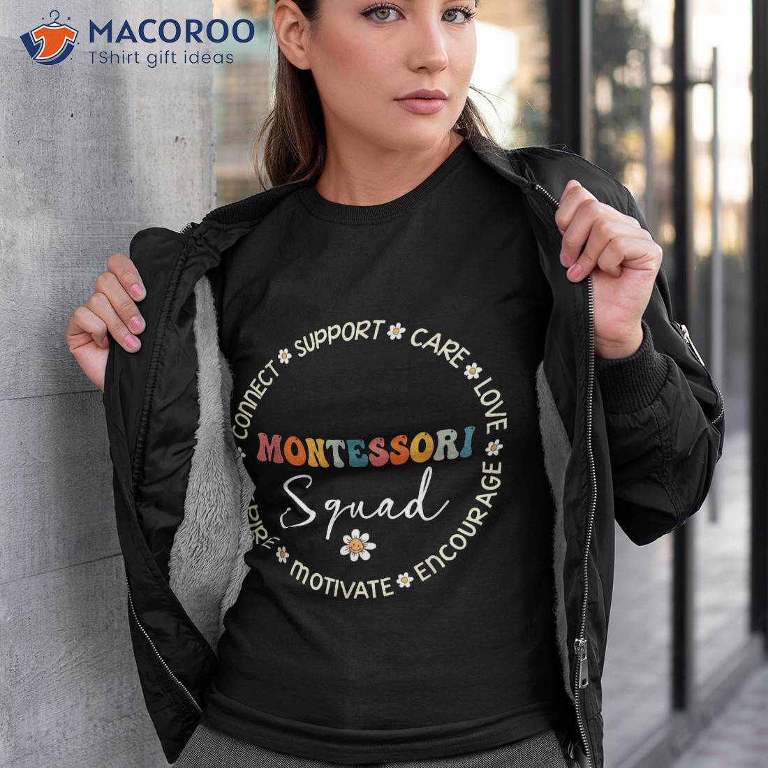 Cute Montessori Squad Appreciation Week Back To School Shirt