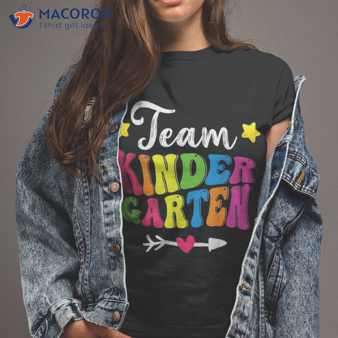 Cute Team Kindergarten Happy Back To School Teacher Kids Shirt