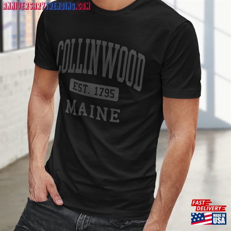 Dark Shadows Tee Collinwood 1795 Maine Shirt Unisex Hoodie