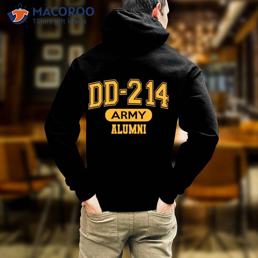 Dd-214 Army Alumni, Us Army Veterans Hoodie