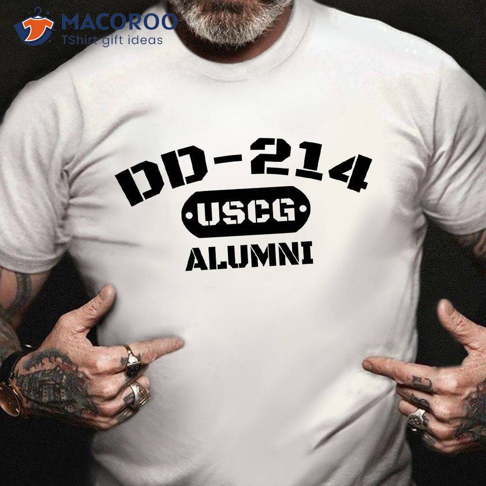 Dd-214 Us Coast Guard Alumni T-Shirt