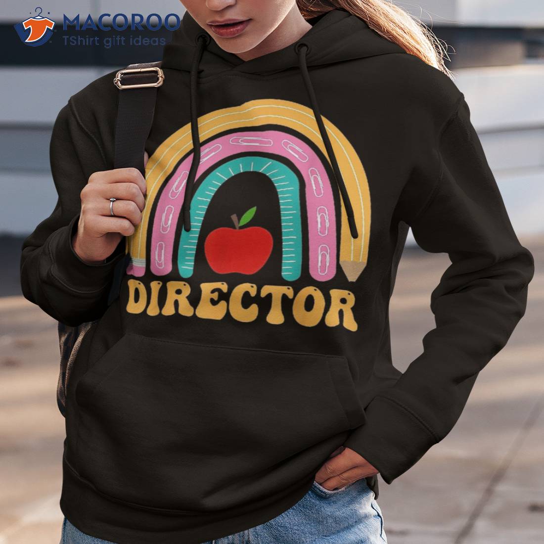 Director Rainbow Pencil Back To School Appreciation Shirt