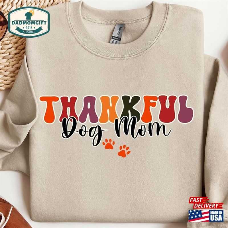 Dog Paw Print Thanksgiving Sweatshirt Pumpkin Lover T-Shirt