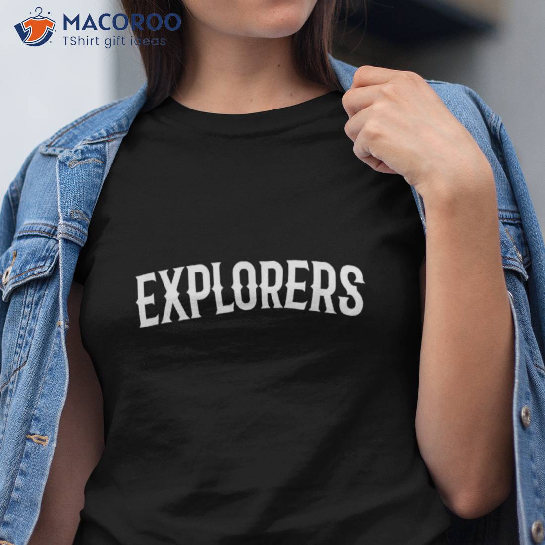 Explorers Arch Vintage Retro College Athletic Sports Shirt