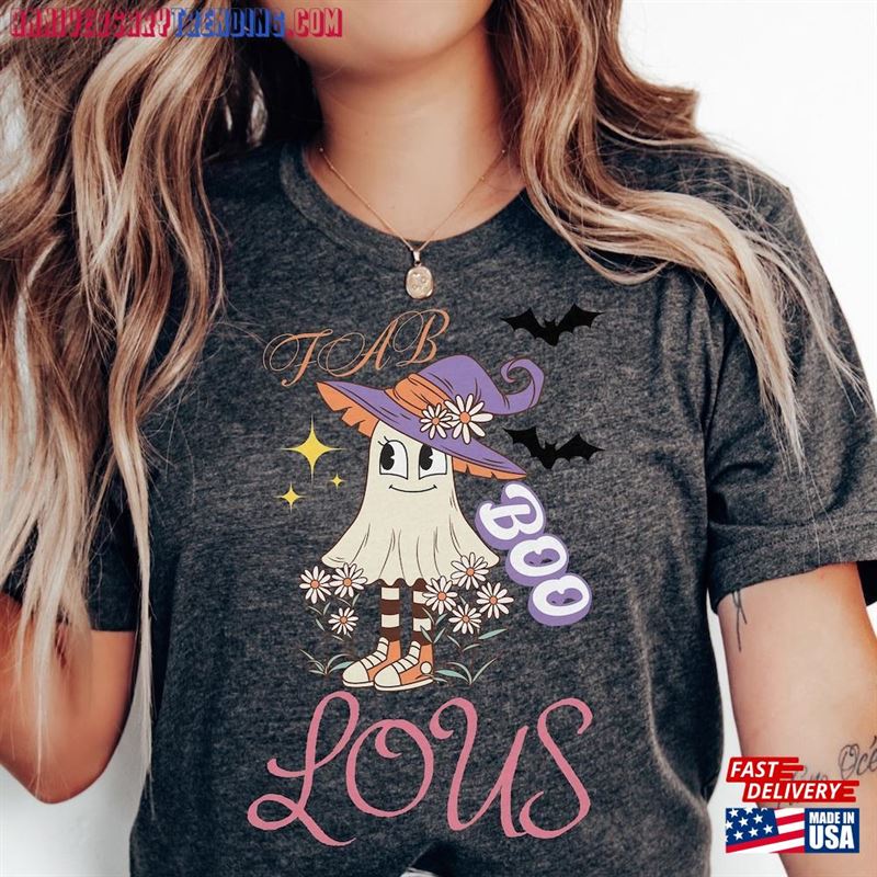 Fab Boo Lous Shirt Retro Halloween Shirts Tshirt T-Shirt Sweatshirt