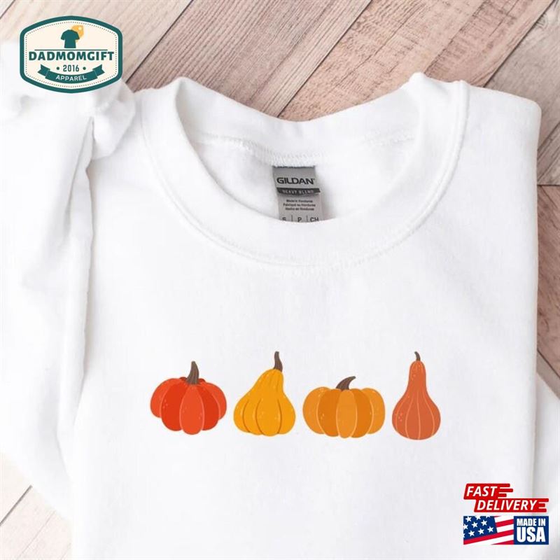 Fall Pumpkins Sweatshirt Cute Sweatshirts For Women Oversized Shirt Hoodie Classic