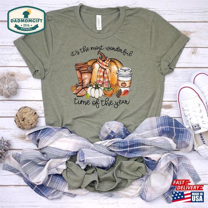 Fall Shirts Pumpkin Shirt Autumn Classic Sweatshirt