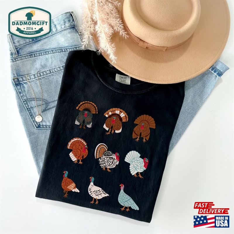 Fall Thanksgiving Shirt Gobble Friends Sweatshirt T-Shirt