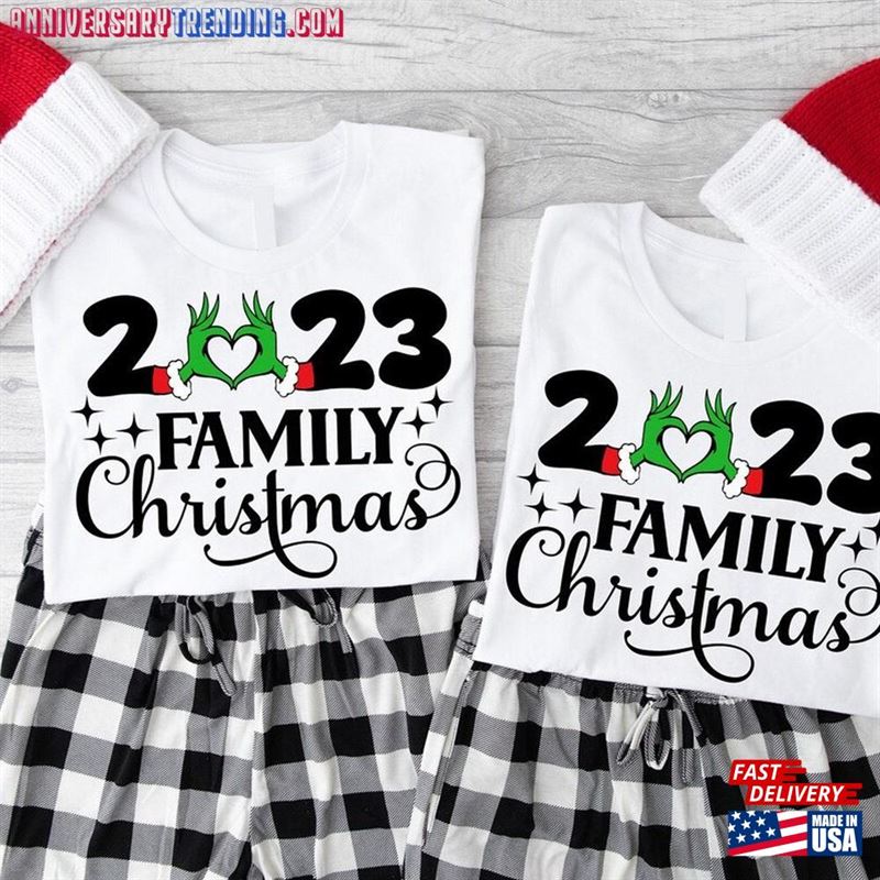 Family Christmas Shirts Gifts Crew Shirt T-Shirt Sweatshirt